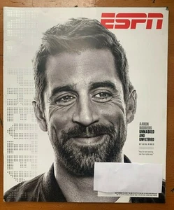 ESPN MAGAZINE Sept 2017 Aaron Rodgers NFL DRAFT PREVIEW Issue Landon Collins GGG - Imagen 1 de 2