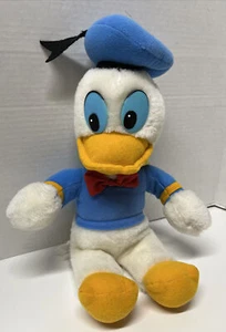 Vintage Donald Duck Plush Stuffed Animal Walt Disney Knickerbocker Blue Sailor - Picture 1 of 5