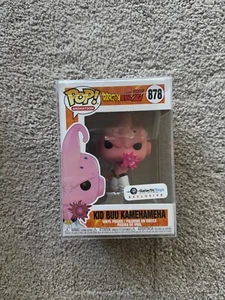 Funko Pop 878 GalacticToys KID BUU KAMEHAMEHA Glow Chase + Pop Protector - Picture 1 of 3