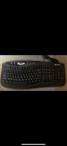 Microsoft Comfort Curve Ergonomic Keyboard 2000 v1.0 1047 KU-0459 USB Wired - Picture 1 of 3