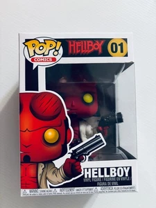 Funko POP! - Hellboy #01 - Hellboy - Sealed - Light Wear - Picture 1 of 13