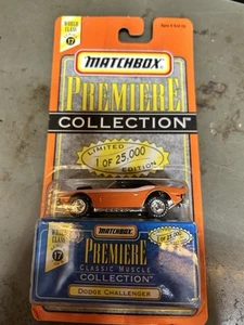 Matchbox Premier Collection Dodge Challenger Limited One Of 25,000 Edition Y2 - Picture 1 of 2