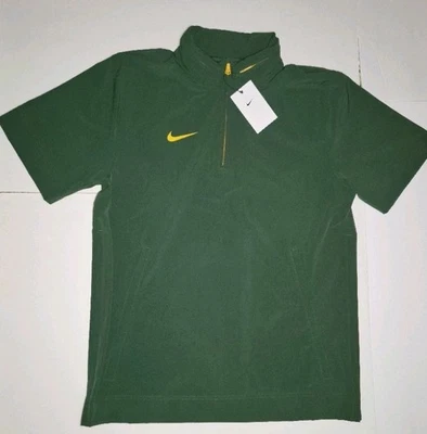 Nike Coaches Green Hooded Jacket Short Sleeve Men’s Size XL New - Image 1 of 4