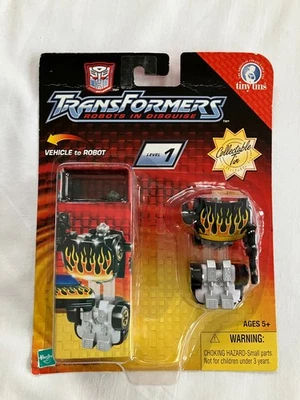 Transformers Tiny Tin Hot Shot Hasbro 2003 NUEVO Edad 5+ Foto 1 de 2