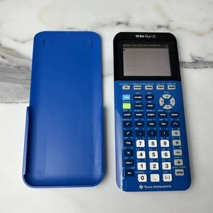 Texas Instruments 84PLCE/TBL/1L1/X Graphing Calculator - Blue - Picture 1 of 6