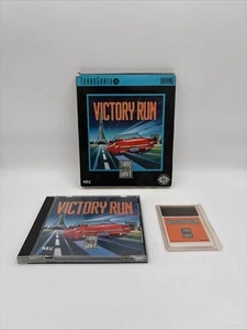 Victory Run - Complete w/ Manual & Original Box - Turbografx 16 CIB - Picture 1 of 4
