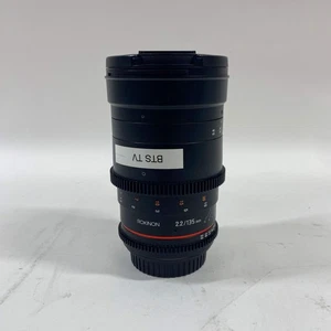 Rokinon Cine ED UMC 135mm T/2.2 For Canon EF Mount - Picture 1 of 10