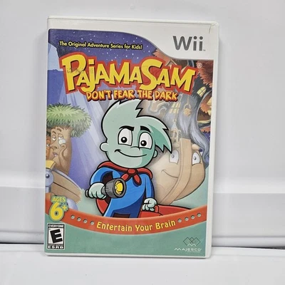 Pajama Sam: Don't Fear the Dark (Nintendo Wii, 2008) - Image 1 of 4