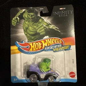 Vehículo de coche Hot Wheels Racerverse Marvel Incredible Hulk Infinity Saga - Imagen 1 de 2