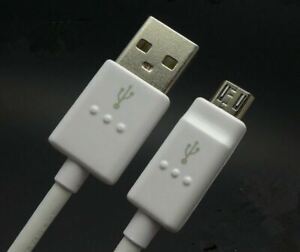 White 1.8 0.35 1.2M Micro USB Data Sync fast Charger 20AWG Cable for LG G2 G3 G4