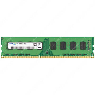 Samsung 4GB 2Rx8 PC3-10600U DIMM DDR3 1333MHz Non-ECC 240-Pin Desktop Memory RAM - Image 1 of 2