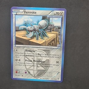 Carte Pokémon Tempête Plasma fermite 92/135 Noir et Blanc - Imagen 1 de 3