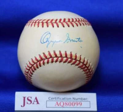 Ozzie Smith JSA Cert Autograph National League ONL Signed Baseball - Image 1 of 2