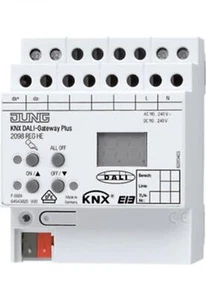 Jung KNX Dali GATEWAY Plus din4-m DALI hasta 64, control de superficie KNX INTERFACE - Imagen 1 de 10