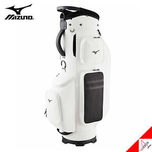 Mizuno 2022 Urban 005 Light Men's Golf Caddie Bag 9inch 3.1kg PU- White/Express
