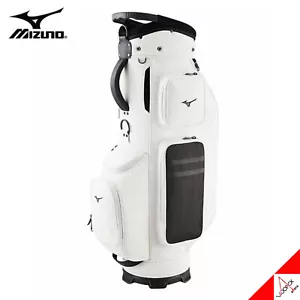 Mizuno 2022 Urban 005 Light Men's Golf Caddie Bag 9inch 3.1kg PU- White/Express - Picture 1 of 6
