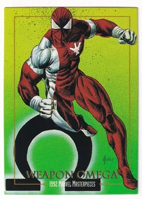 Weapon Omega #96 1992 SkyBox Marvel Masterpieces Sky Box - Image 1 of 2