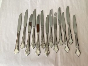 13er Set - Oneida Northland Musette Edelstahl Tafelmesser 9 1/8" - Bild 1 von 18
