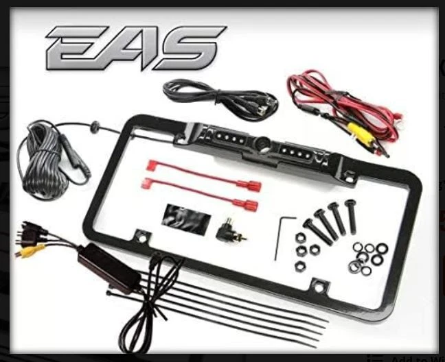 Cámara de respaldo Edge 98202 EAS - Montaje en matrícula Foto 1 de 1