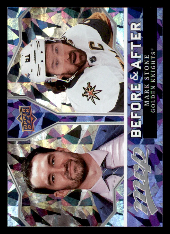 2021-22 Upper Deck MVP Before and After #BA14 Mark Stone (ref 233183) - Image 1 of 2