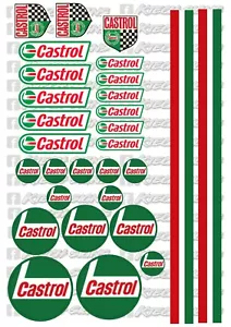 CA001 Racing RC 1/12 1/10 A5 Foglio Adesivi Mardave Kamtec Tamiya Schumacher - Foto 1 di 1
