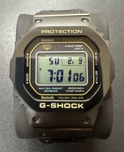 G-SHOCK CASIO G-SHOCK GMW-B5000TB-1JR limited titanium USED - Picture 1 of 13