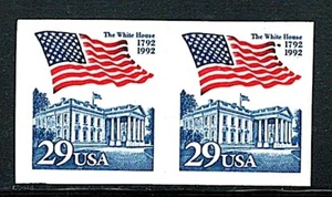 Errors Mint US Pair of (Imperf) Stamps,Scott# 2609a,(MNH) - Picture 1 of 2