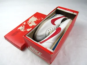Nike Cortez Forrest Gump Talla 9 OG Blanco Rojo Azul Bloque Para Mujer Nuevo de Lote Antiguo - Imagen 1 de 19