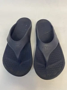 TELIC Flip Flop Sandal Waterproof Comfort Blue Size Large - Picture 1 of 5