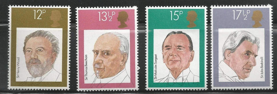 ВЕЛИКОБРИТАНИЯ - 1980 - Полный комплект - Scott no. 920-923 - как новая без наклеек и следов - Изображение 1 из 1