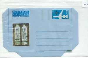 wbc. - GB AEROGRAMME - UNBENUTZT - ILLUSTRIERT - 124 - WALISISCHE INVESTITUR - 9d - Bild 1 von 1