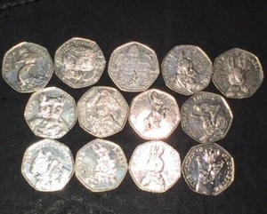 Beatrix Potter coins 2016-2017-2108 circulated good condition - Picture 1 of 25