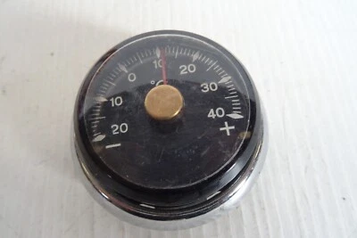 Pulsante clacson per Fiat 500 con termometro vintage - Immagine 1 di 4