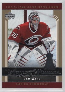 2006-07 Upper Deck NHL Award Winners Cam Ward #AW7