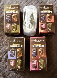 STAR TREK 2008 COMPLETE SET of (4) 16 oz COLLECTIBLE DRINKING GLASSES NIB - Picture 1 of 1