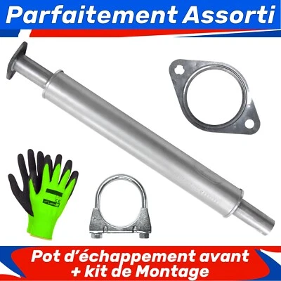 Silencieux avant Ford Focus C-Max MK1 Focus MK2 V50 S40 2.0 TDCi 2.0 D - Photo 1/3