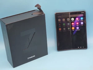 Samsung Galaxy Z Fold 2 5G 256GB 4K 12GB 7.6" eSIM HDR 3x 12MP + 10MP Original Packaging - Picture 1 of 12