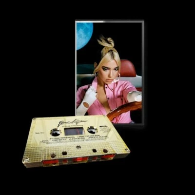 SEALED DUA LIPA FUTURE NOSTALGIA GOLDEN CASSETTE LIMITED EDITION - UK EXCLUSIVE  - Imagem 1 de 4