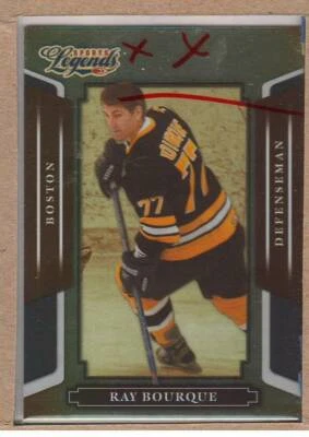 Ray Bourque #17 2008 Donruss Sports Legends (NrMt - ancho, ligero rasguño) Foto 1 de 2