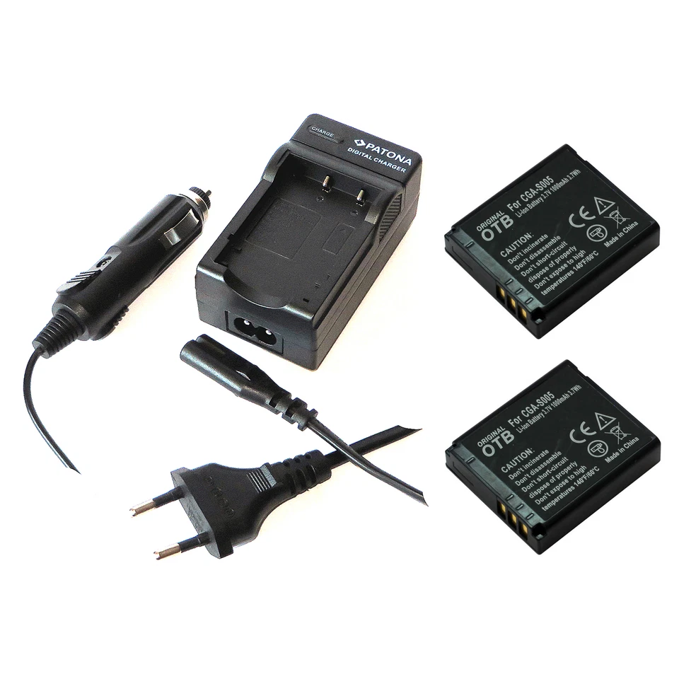 2x Akku Ersatzakku und Ladegerät für Fujifilm FinePix F40fd NP-70 - Bild 1 von 1