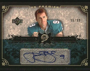 2007 Upper Deck Premier Insignias Autographs Gold #INJB John Beck /99
