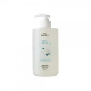 Body Fantasies Fresh White Musk Moisturizing Body Wash 500ml - Picture 1 of 2