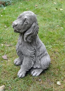 Concrete Cocker Spaniel 35cm, 8 kg Garden ornament - Picture 1 of 1