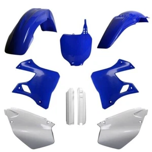 Kit plastica Yamaha YZ 125 YZ 250 2000 - 2001 con protezioni forcella OEM - Foto 1 di 1