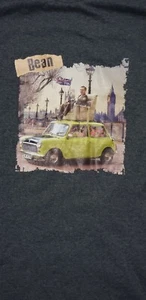 Mr Bean Car Heather Grey T-Shirt M - Picture 1 of 4