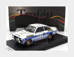 1:43 TROFEU Ford Escort Mkii #2 Rally Sweden 1982 Vatanen Harryman TRRSE26 - Foto 1 di 2