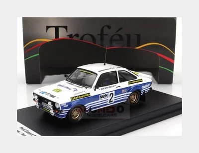 1:43 TROFEU Ford Escort Mkii #2 Rally Sweden 1982 Vatanen Harryman TRRSE26 - Immagine 1 di 2