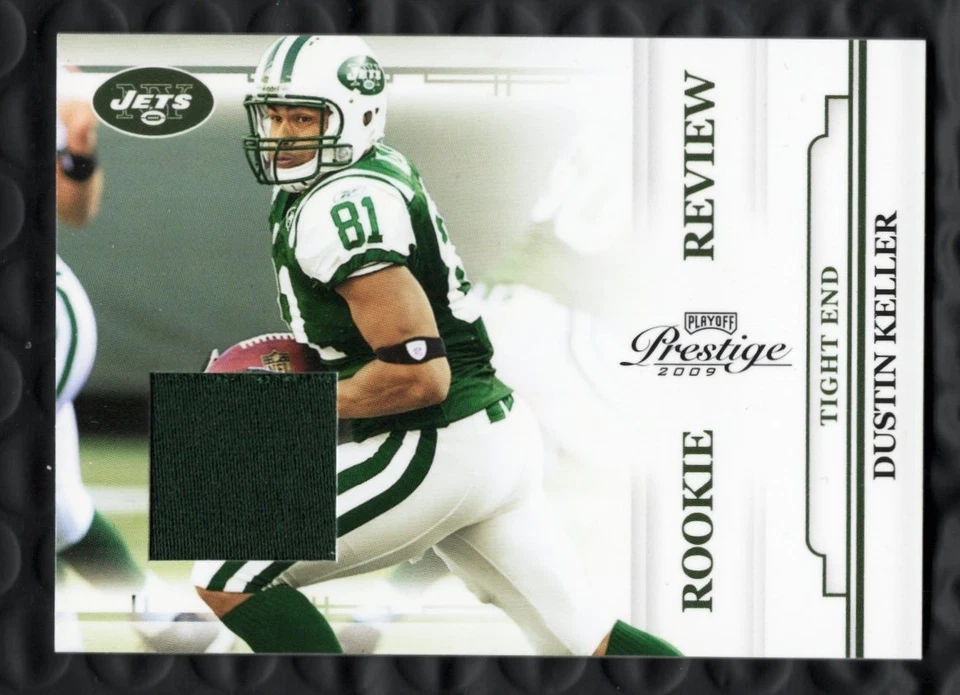 2009 Playoff Prestige Rookie Review Materials Dustin Keller #16 New York Jets - Image 1 of 2