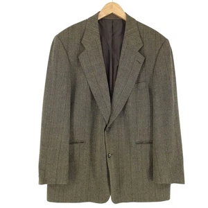 Vintage Strellson Blazer Jacket Virgin Wool Grey Wx8 Size EU 52 UK/US 42 - Picture 1 of 7