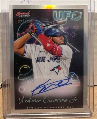 2022 bowmans best vladimir guerrero jr ufo auto 62/100 - Image 1 of 2
